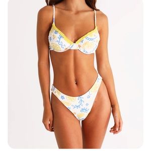 Aurelle LIMON CELLO | RUFFLE UNDERWIRE TOP - Size L